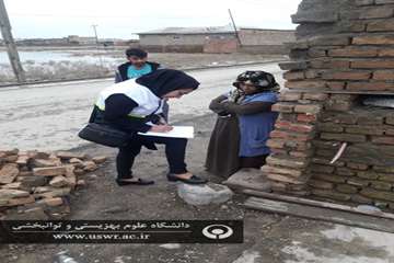 تصاویر تیم های اعزامی به روستاهای سیل زده آق قلا و گمیشان در استان گلستان